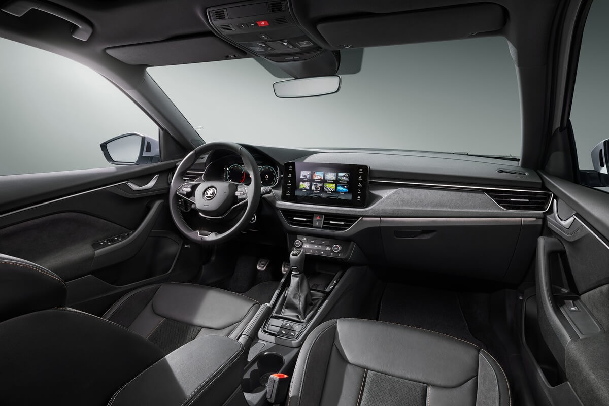 Skoda Kamiq (2026) dashboard view