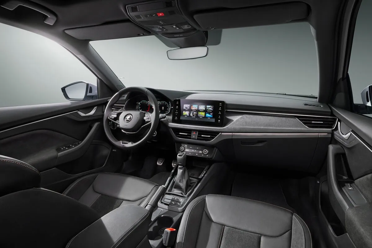 Skoda Kamiq (2026) dashboard view