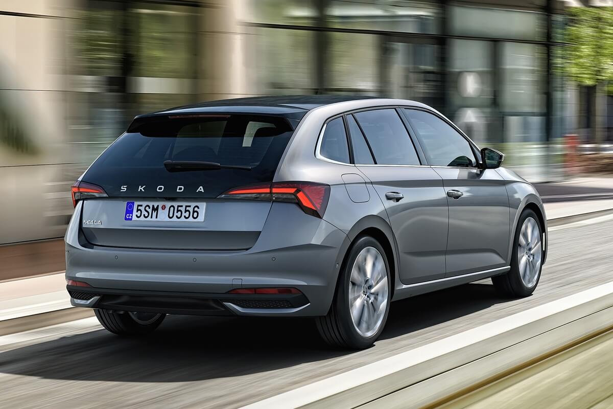Skoda Scala (2026) rear view