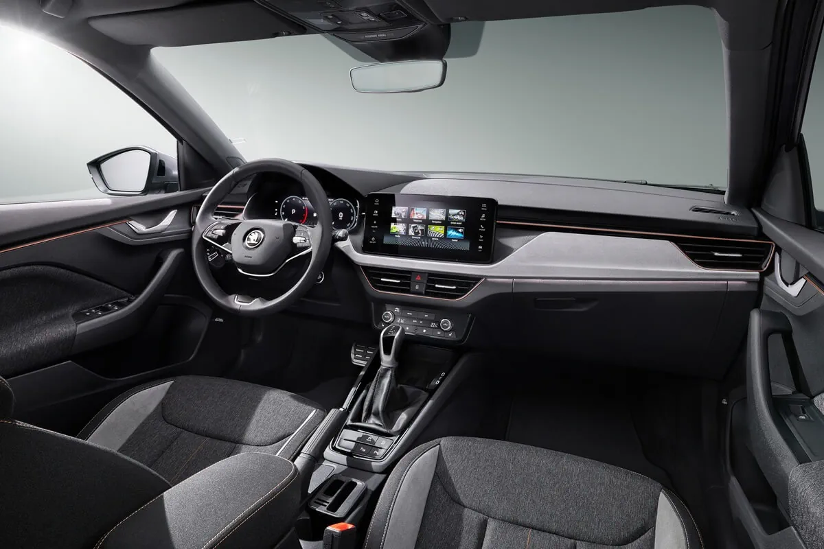 Skoda Scala (2026) dashboard view