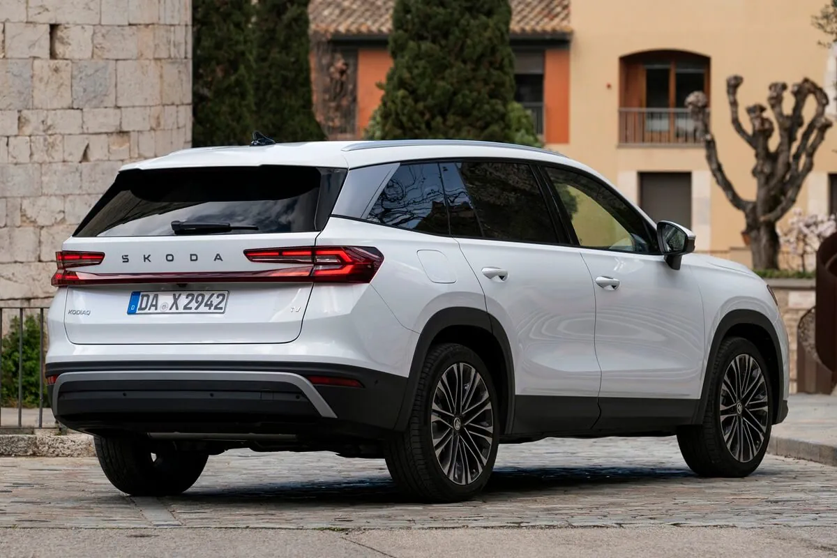 Skoda Kodiaq (2026) vue arrière