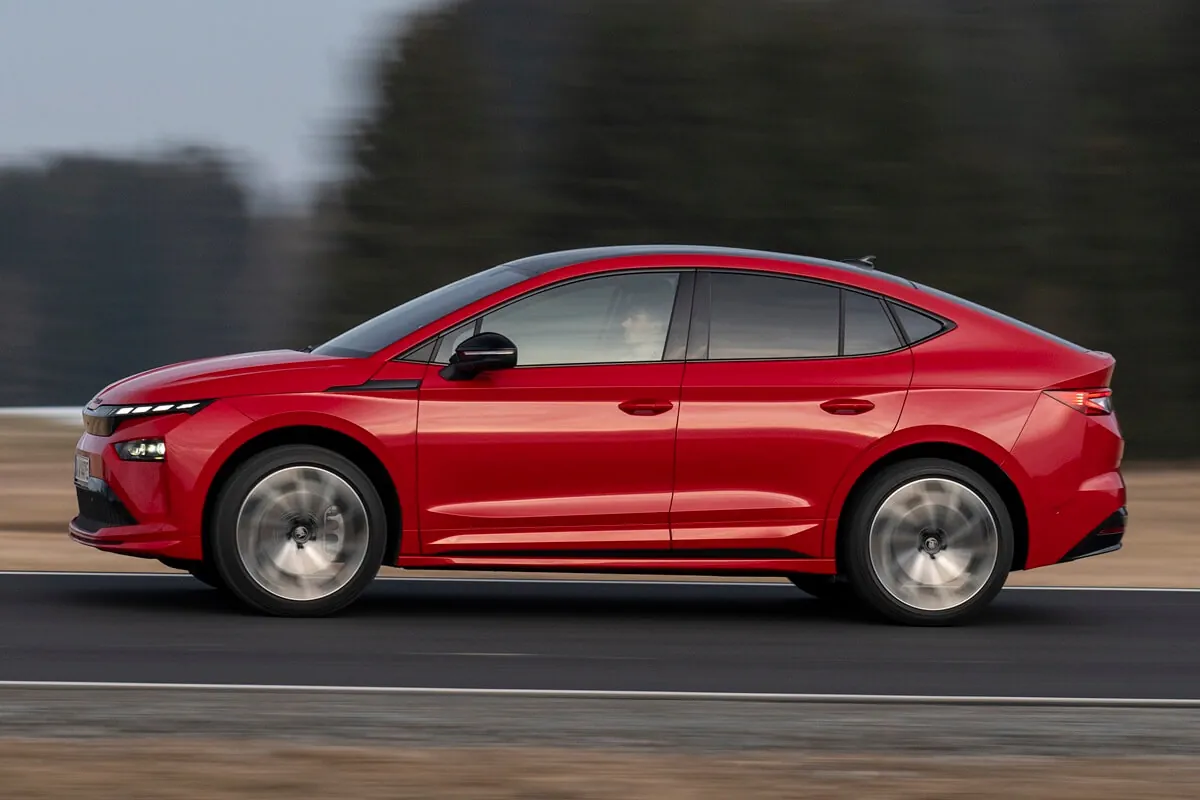 Skoda Enyaq Coupé (2026) Seitenansicht