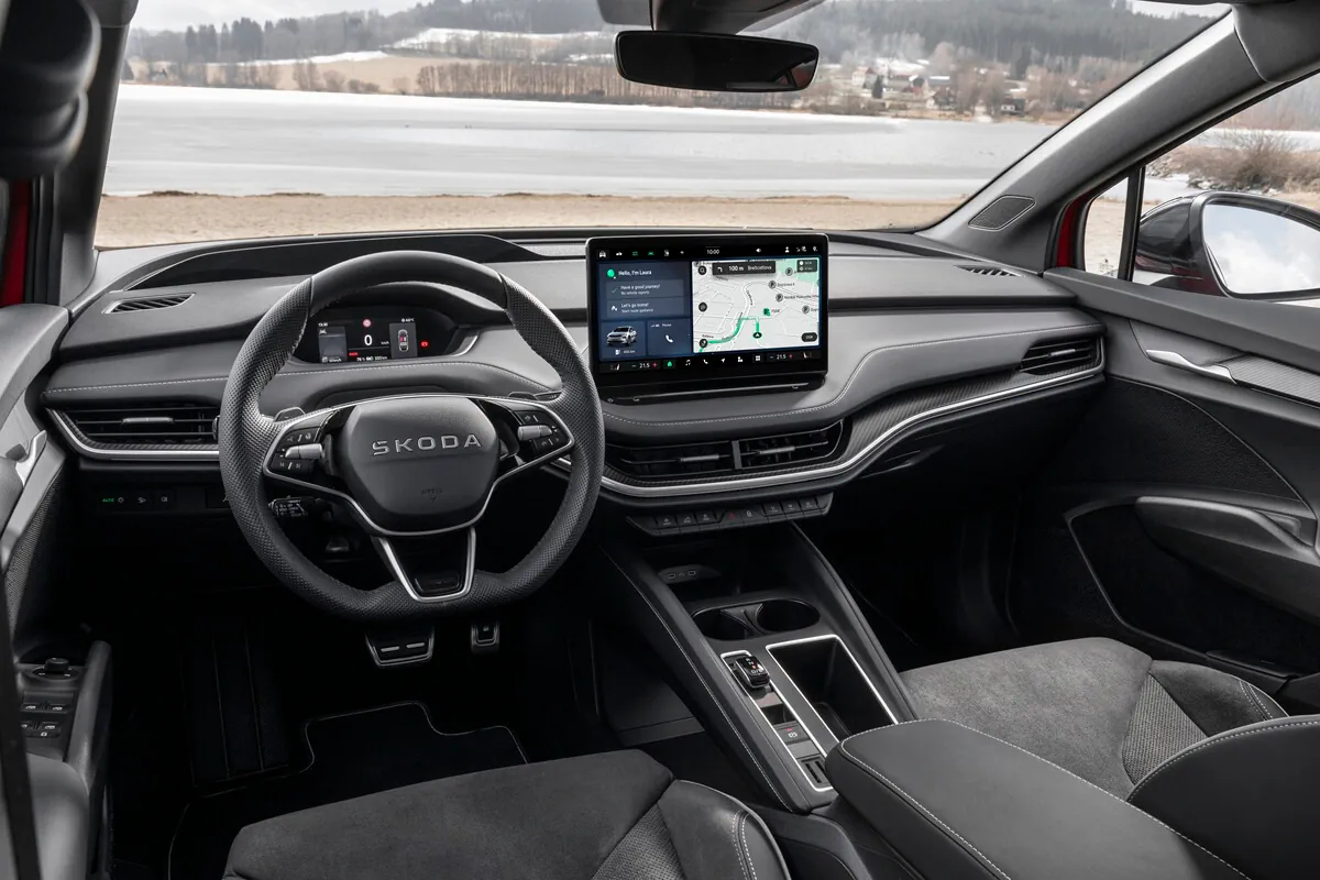 Skoda Enyaq Coupé (2026) Armaturenbrettansicht