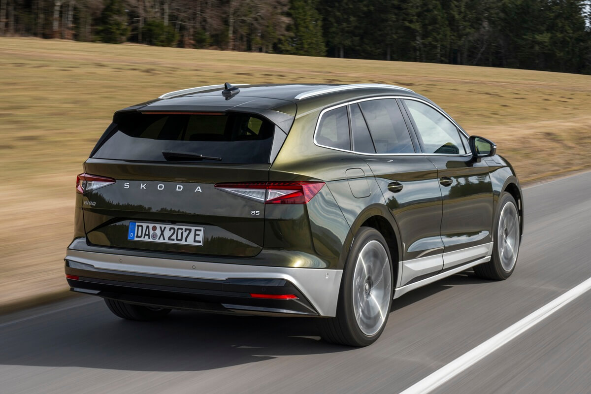 Skoda Enyaq (2026) vue arrière