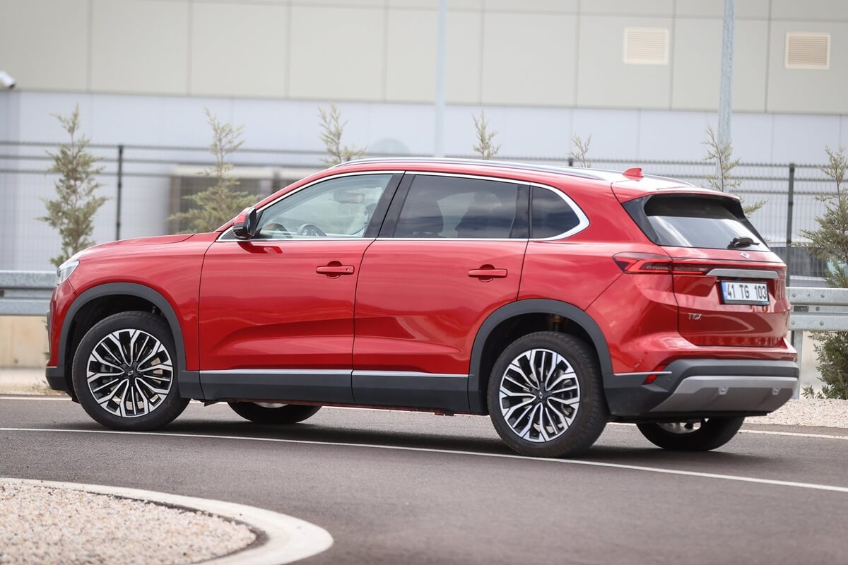 Togg T10X (2026) rear view