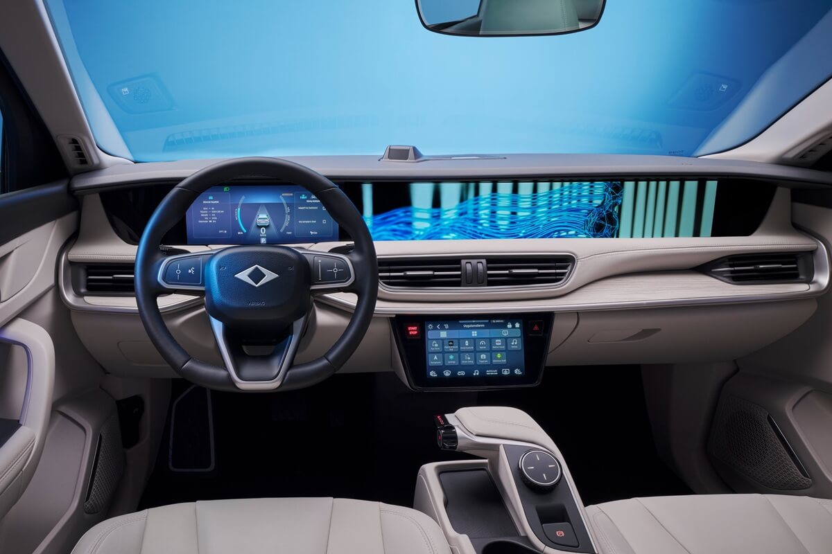 Togg T10X (2026) dashboard view