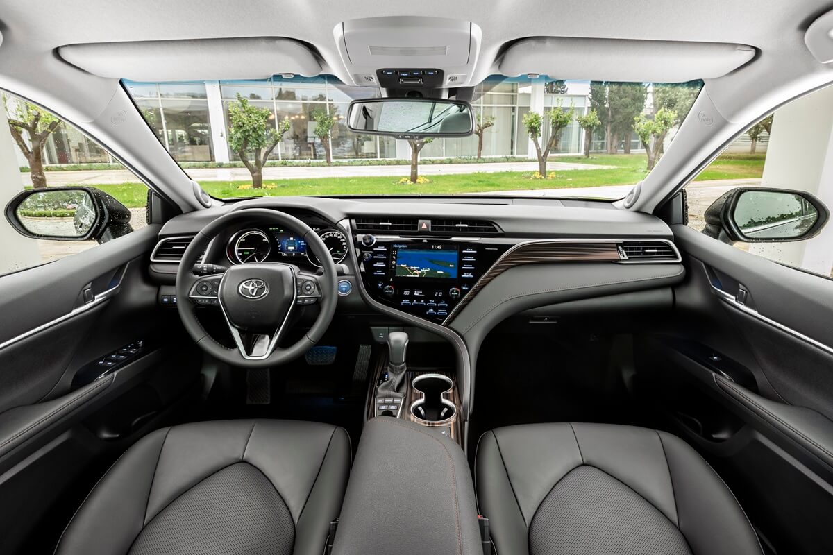 Toyota Camry (2019–2020) Armaturenbrettansicht