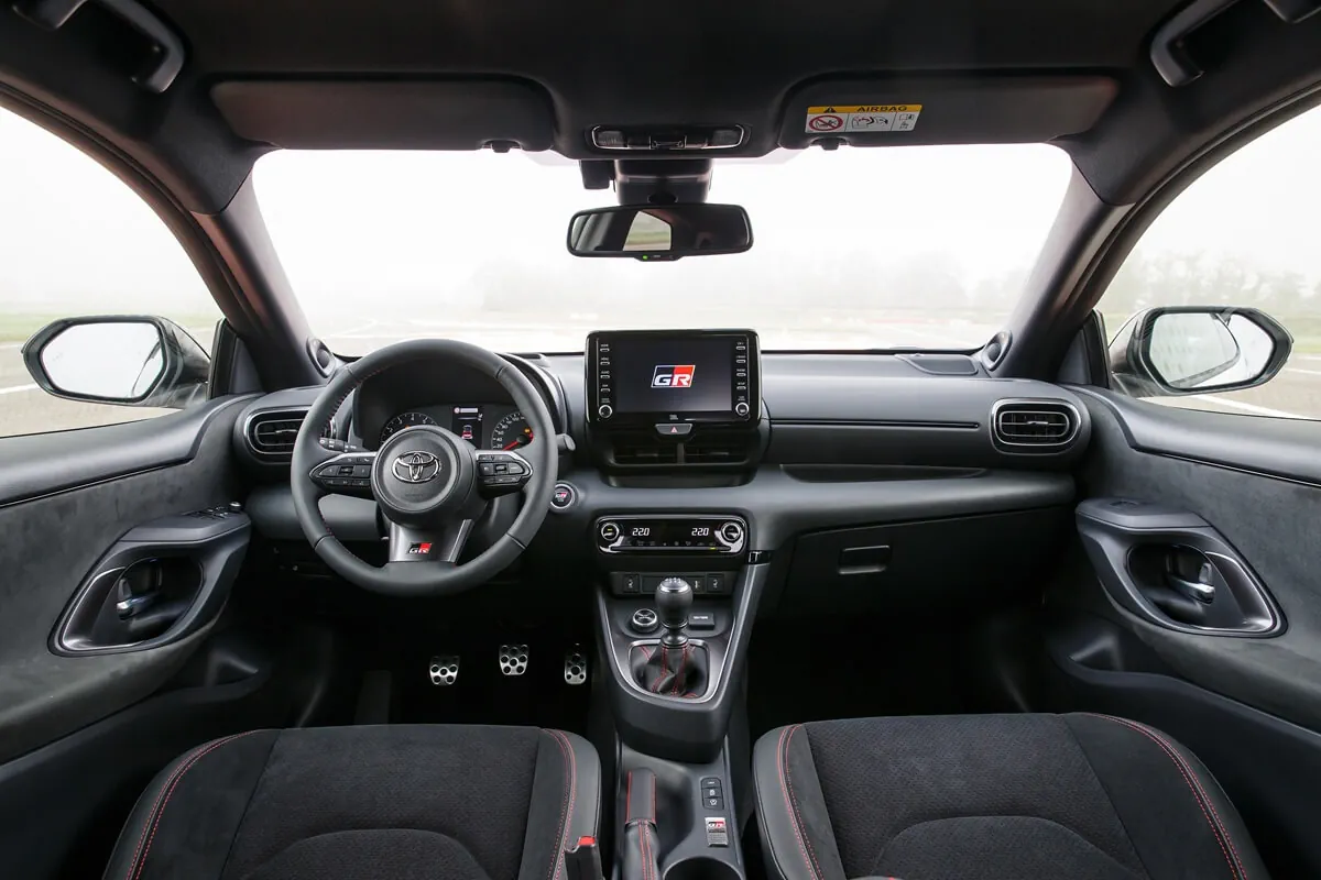 Toyota GR Yaris (2020–2023) dashboard