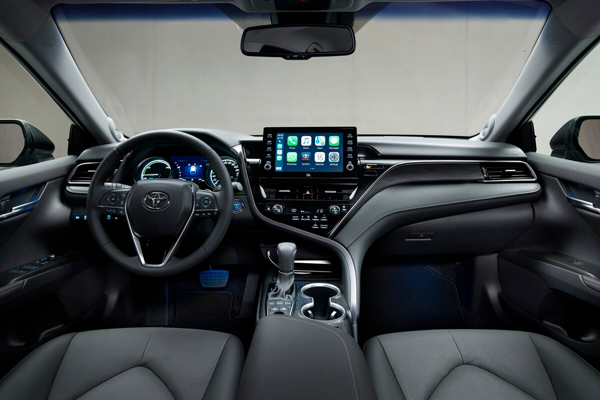 Toyota Camry (2021–2023) Armaturenbrettansicht