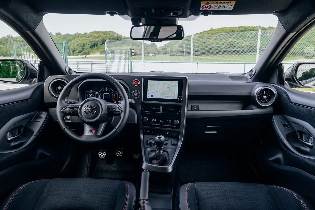 Toyota GR Yaris (2026) dashboard