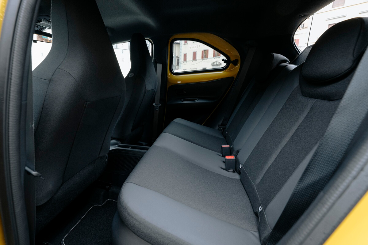 Toyota Aygo X (2026) interior seats