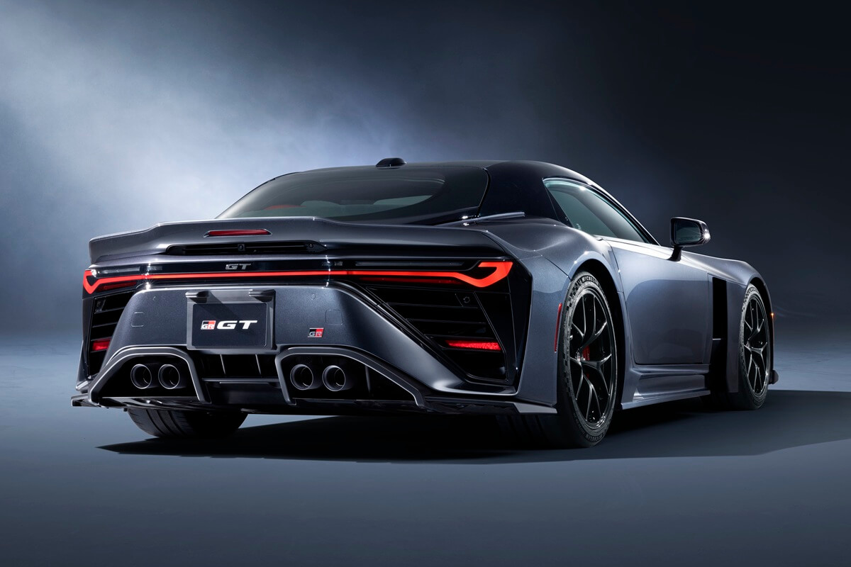 Toyota GR GT (2026) rear view