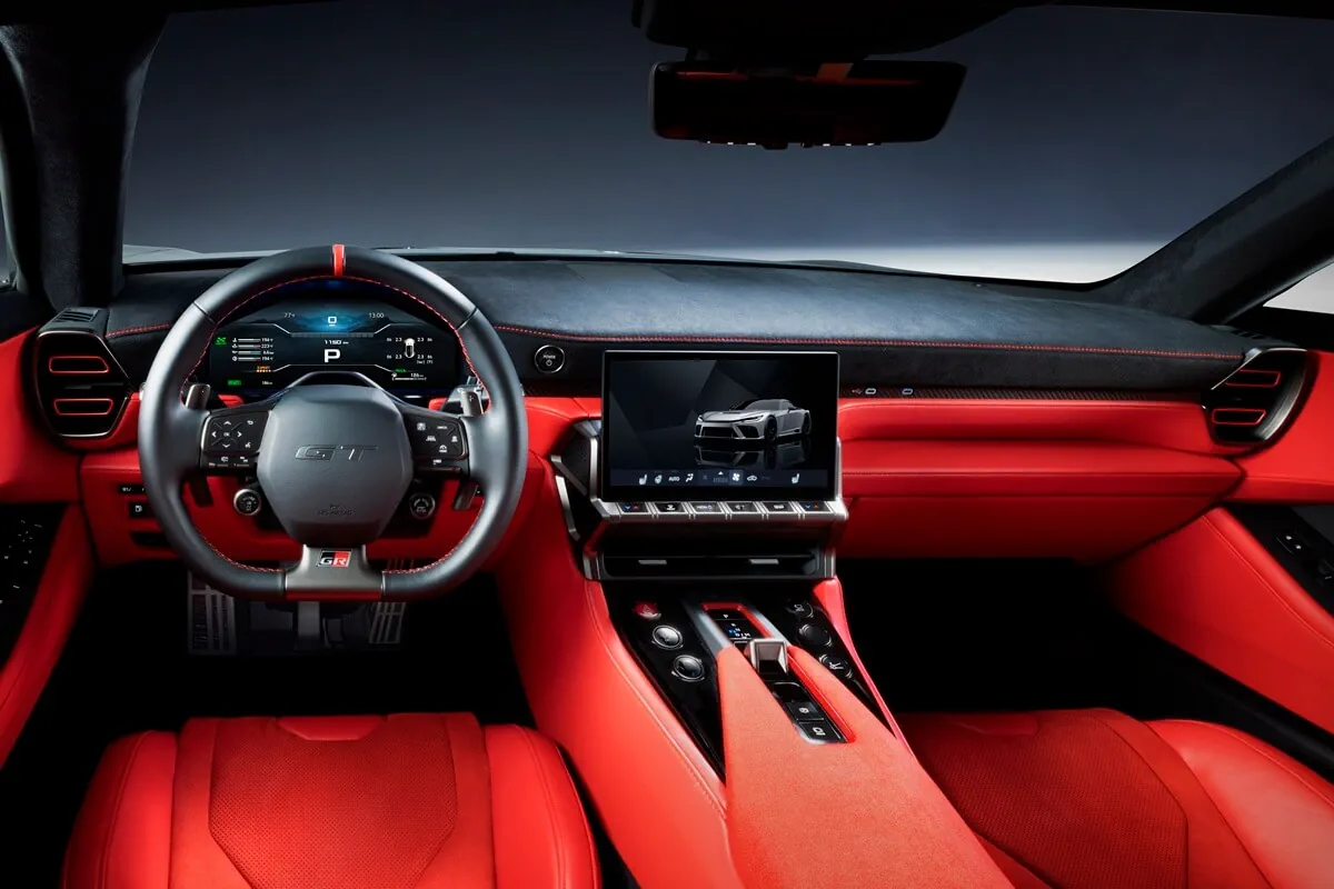 Toyota GR GT (2026) dashboard