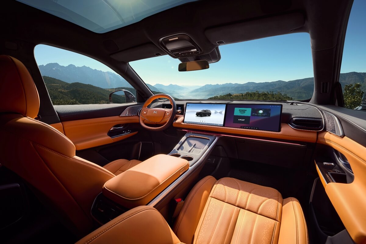 Xpeng G9 (2026) vue du tableau de bord