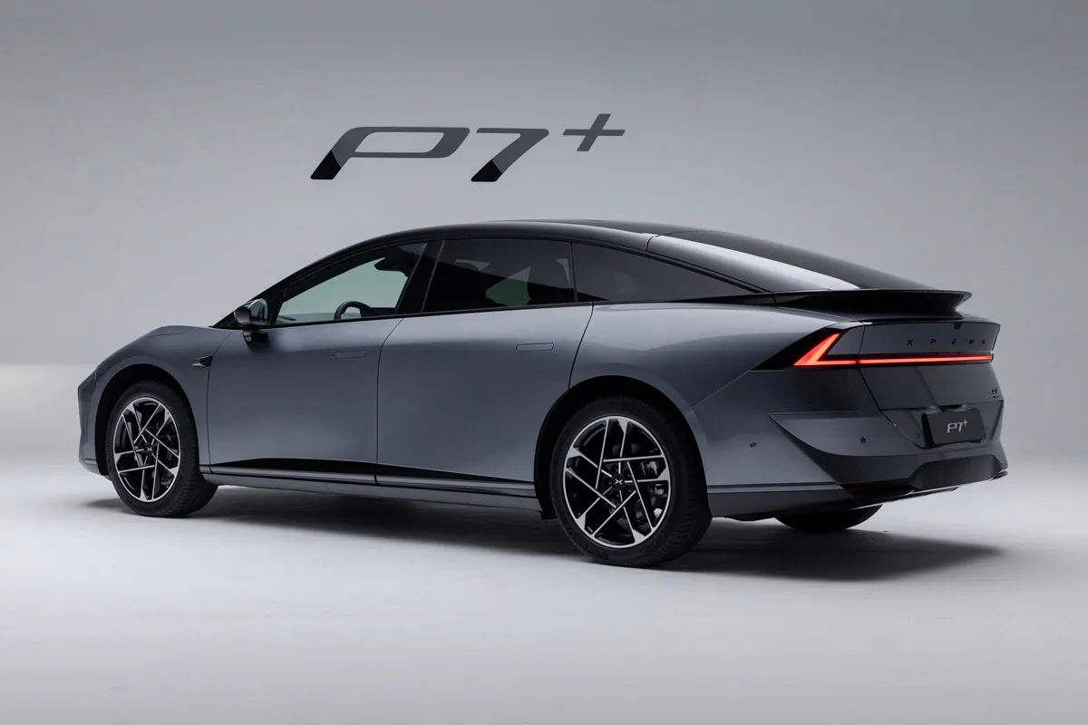 Xpeng P7+ (2026) Heckansicht