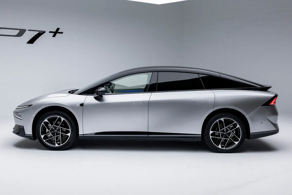 Xpeng P7+ (2026) Seitenansicht